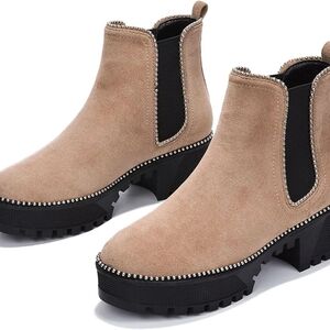 Cape Robbin Tan Studded Combat Boots